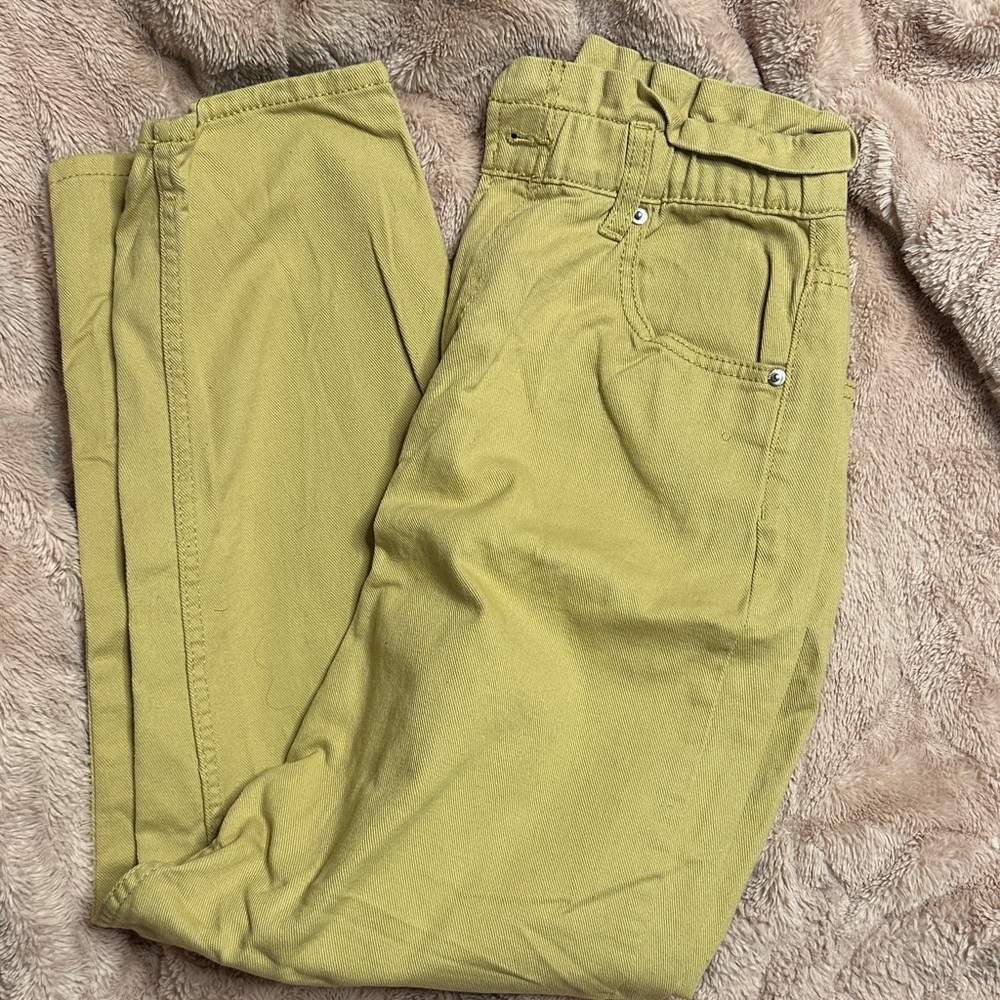 Divided Mustard Chinos for Men